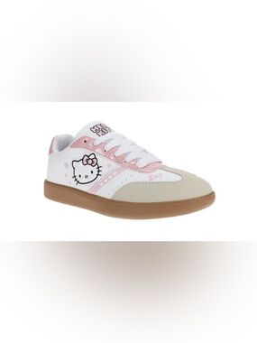 Hello Kitty by Sanrio Women's Casual T-Toe Sneakers